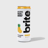Brite Natural Focus + Energy | Pineapple Mango | 24 cans x 330ml
